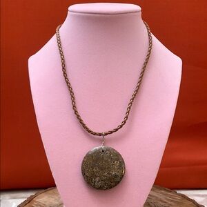 Brown Pendant Necklace